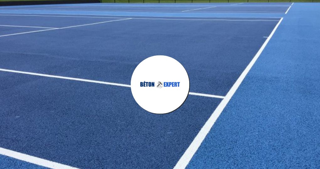 Béton drainant tennis
