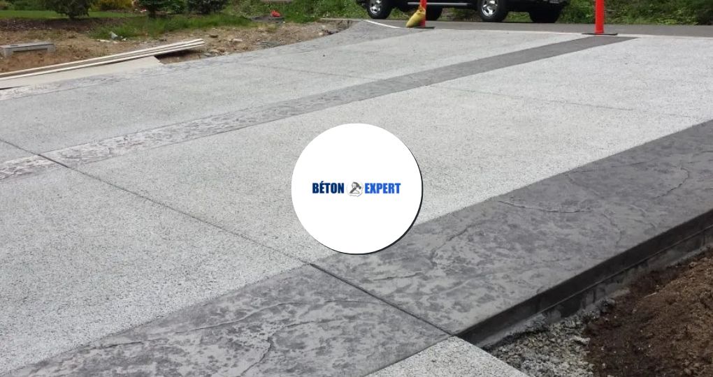 Béton drainant pour descente de garage 